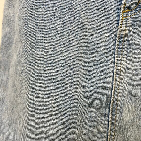 80s Vintage Guess Jeans Denim Mini Skirt by Georges Marciano Size 28 - Picture 7 of 11